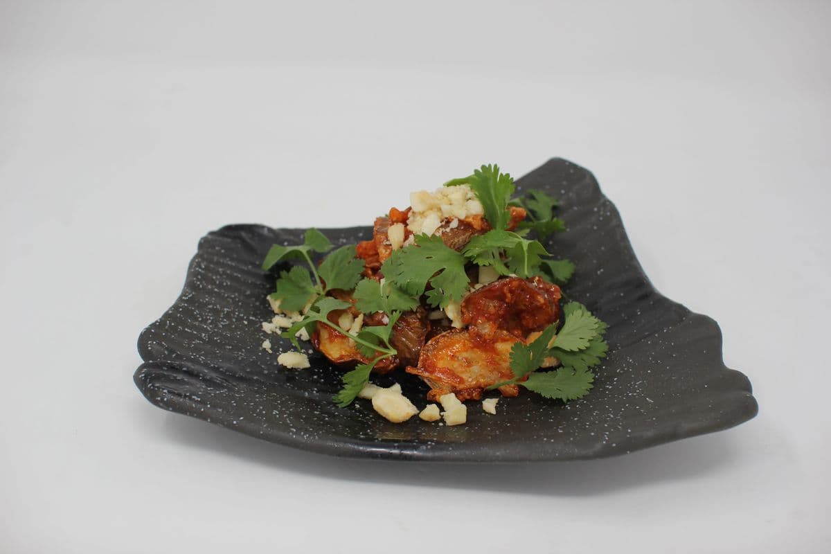 Spicy Agedashi Eggplant