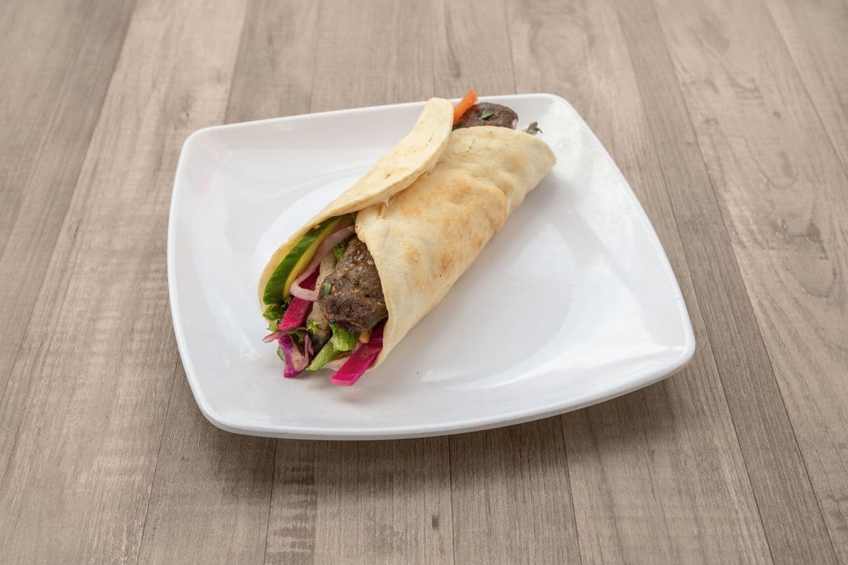 Beef Shami Kabab Wrap
