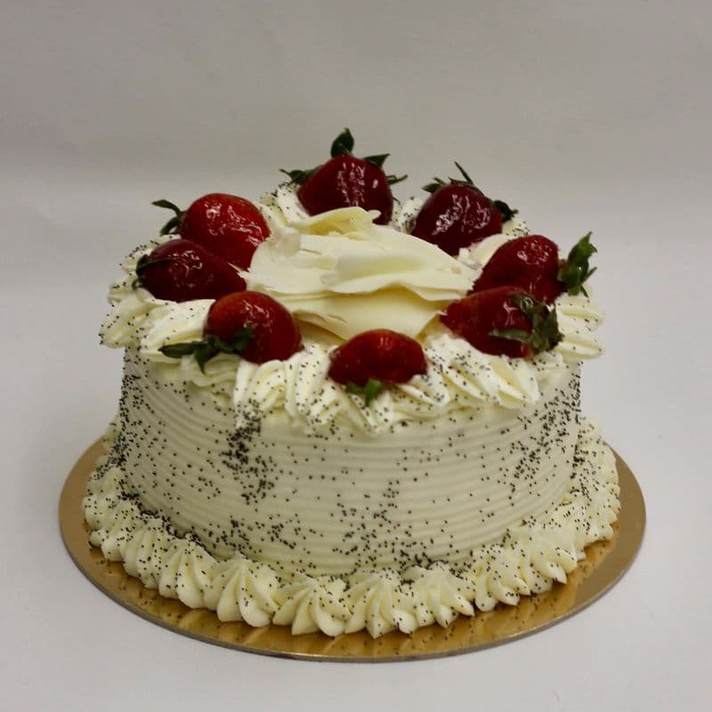 8" Strawberry Fields Cake