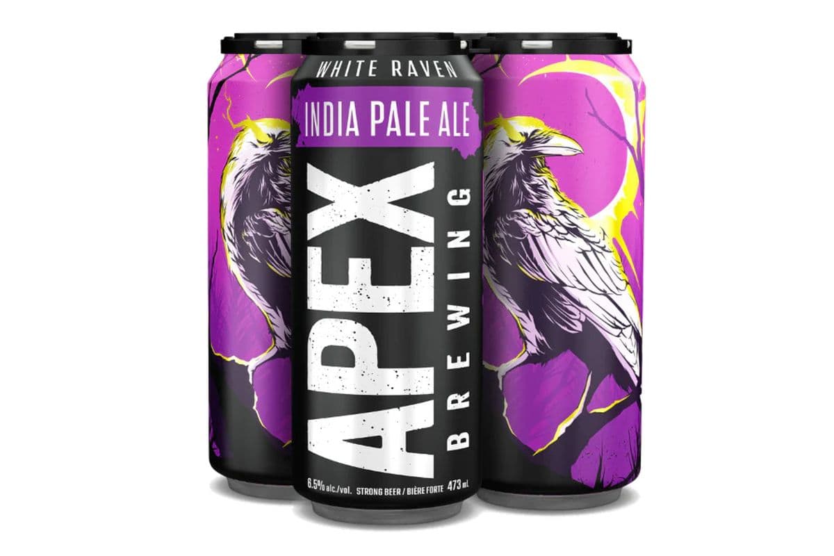 White Raven IPA (4 x 473 ml Cans)