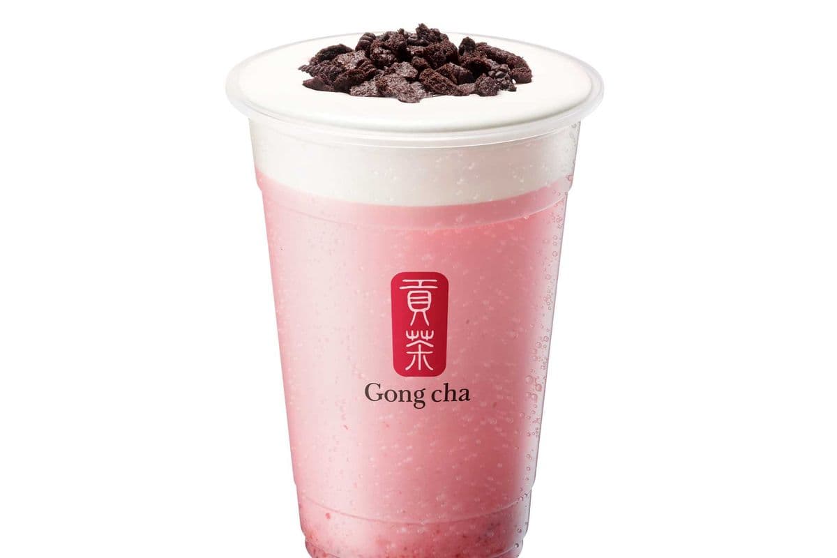 Strawberry Oreo Milk Tea