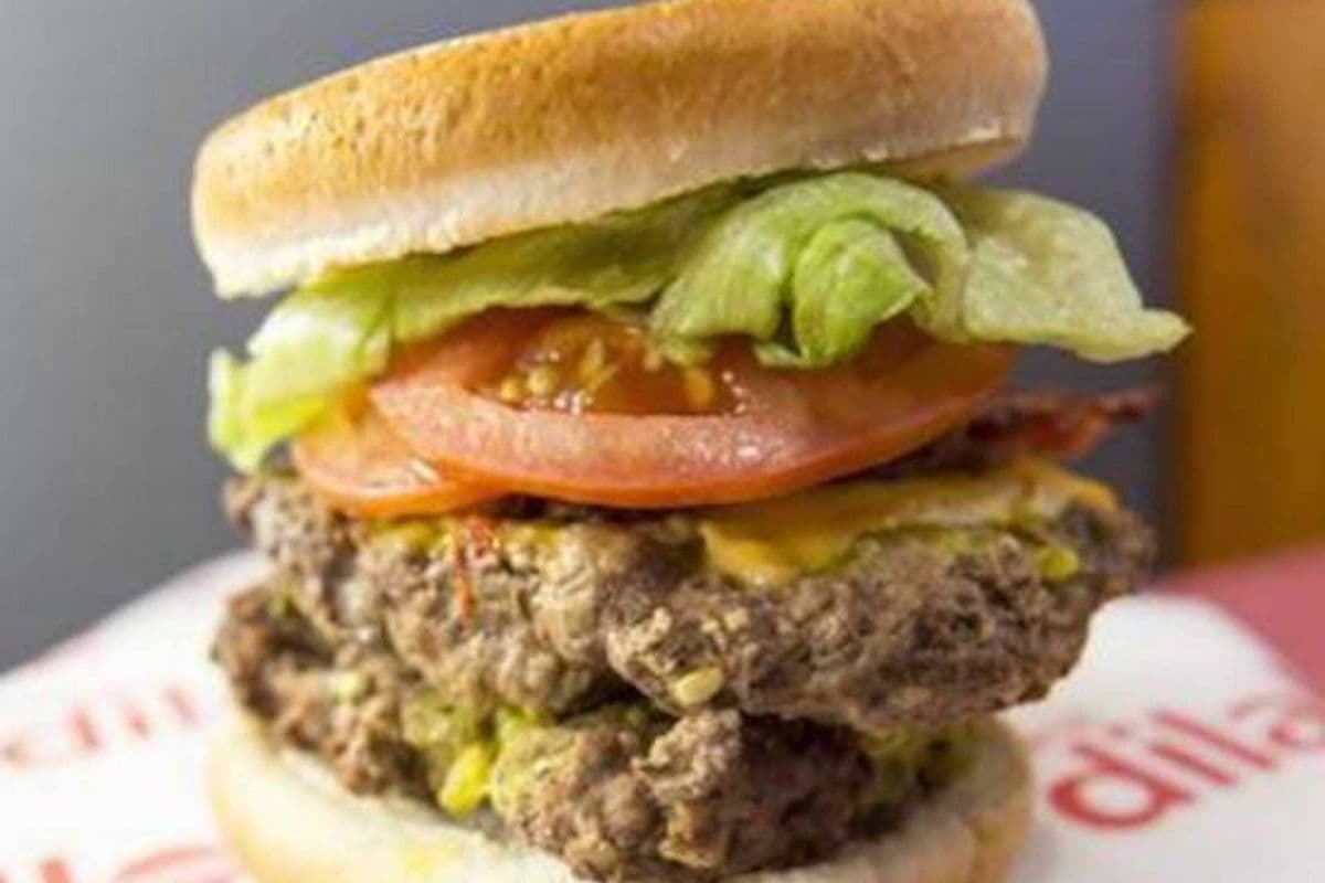 Burger au fromage et bacon double