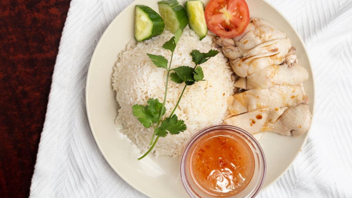 Hainanese Chicken Rice