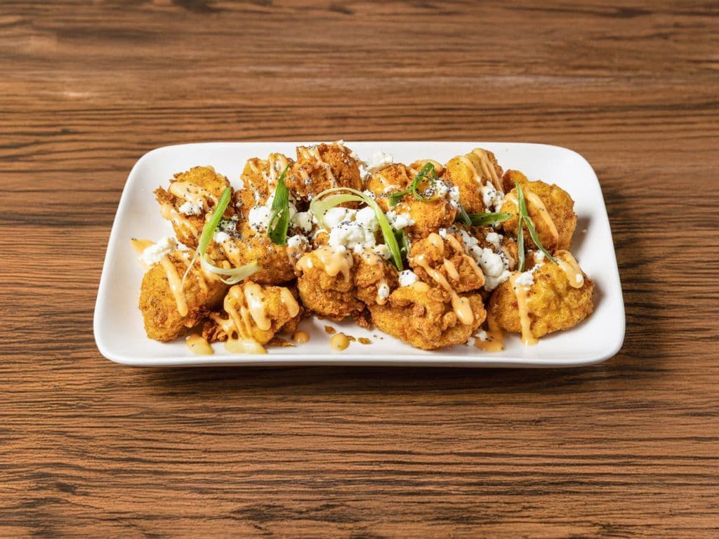 Crispy Sriracha Cauliflower