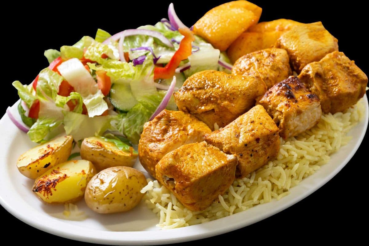 Chicken Kebab Plate
