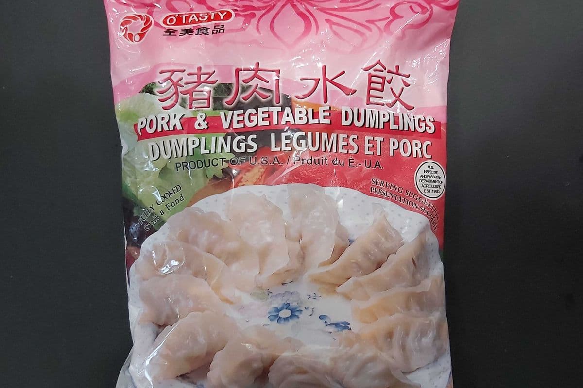 O'TASTY Dumplings légumes et porc / pork & vegetables dumplings (Frozen)