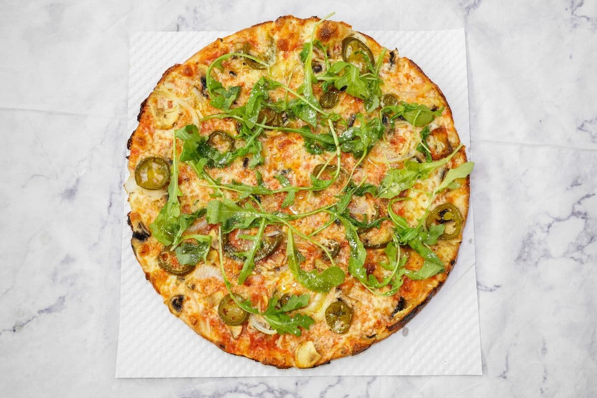 New York Style Veg Head Pizza (14")
