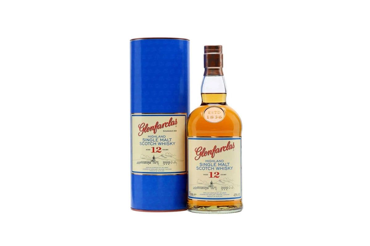 Glenfarclas 12-Year-Old Highland Single Malt Scotch Whisky (1 x 750ml)