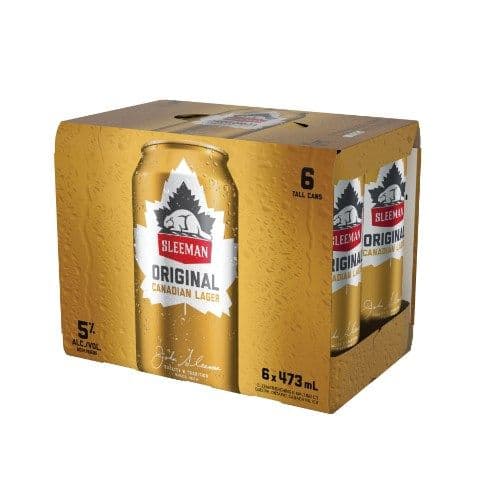 Sleeman Original Lager 473ml x 6 Pack