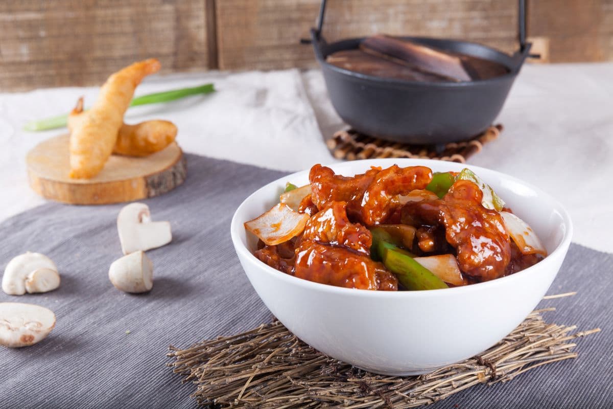 46. Sweet & Sour Boneless Pork