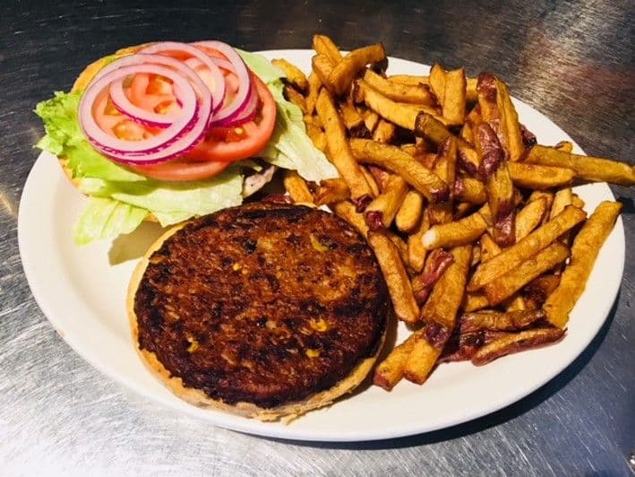 Spicy Black Bean Burger