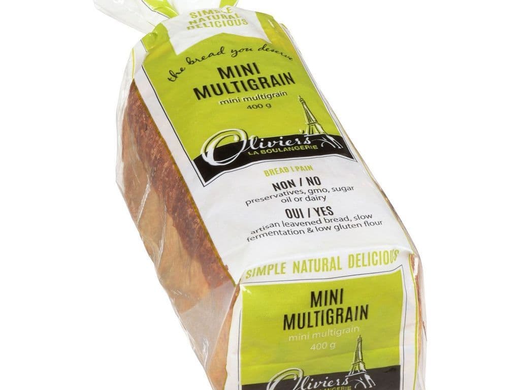 Olivier's Mini Multigrain loaf 400g (Sliced)