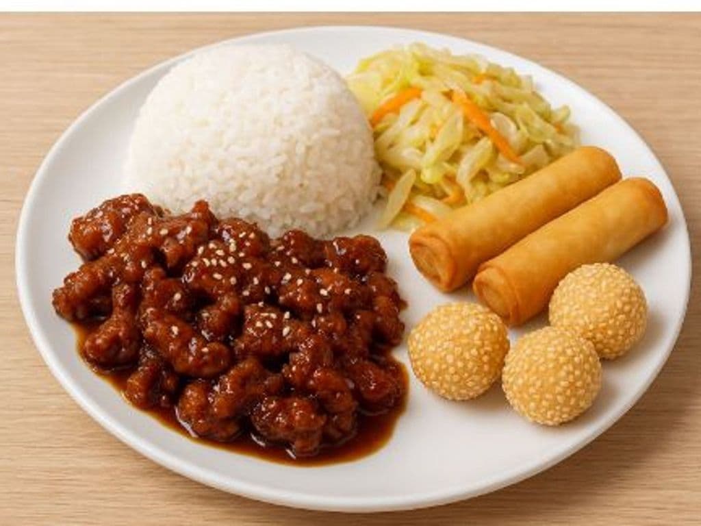 Ginger Beef Combo