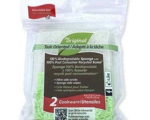 THE ORIGINAL SPONGE WITH SCOUR COOKWARE 2