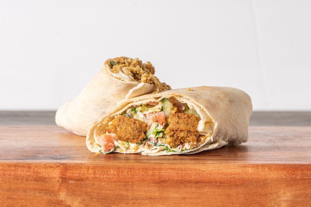 9" Large Falafel Pita