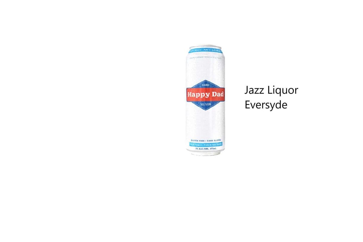 HAPPY DAD SELTZER FRUIT PUNCH (1 x 473)