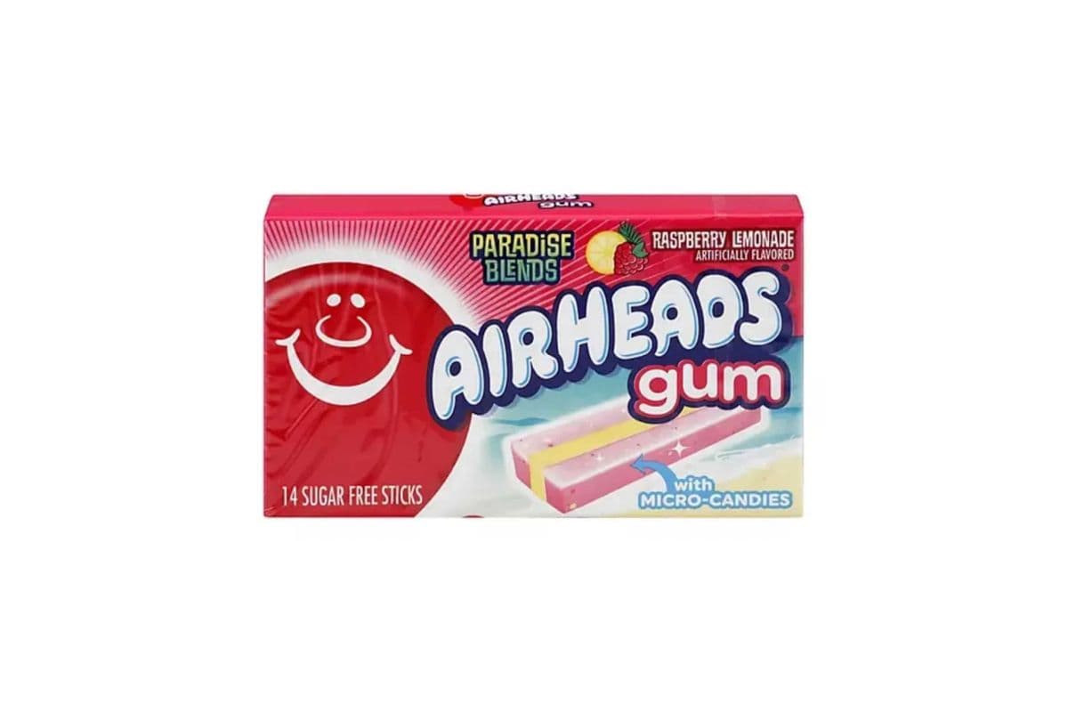 Air Heads Gum Raspberry Lemonade