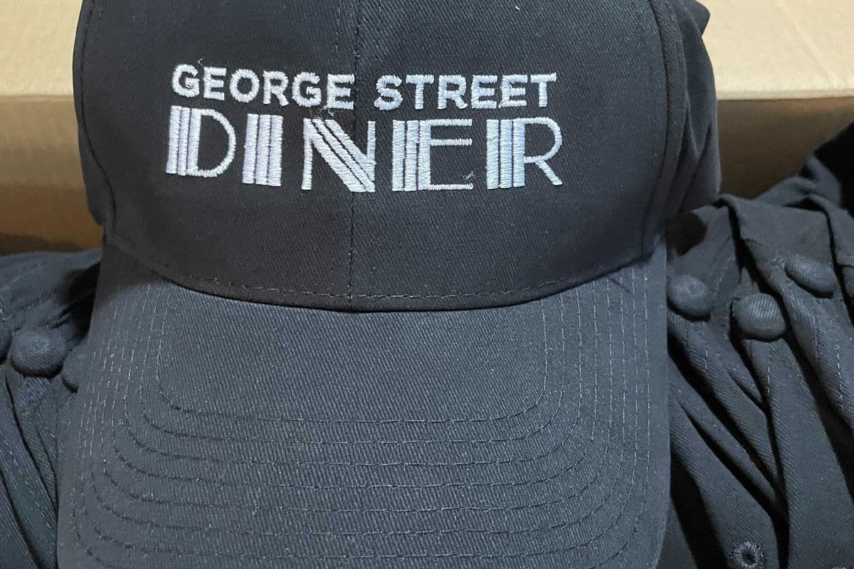 George street diner baseball Hat (one size only)