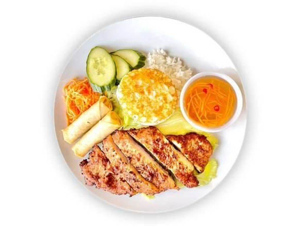 Lemongrass Pork Chop Rice Bowl
