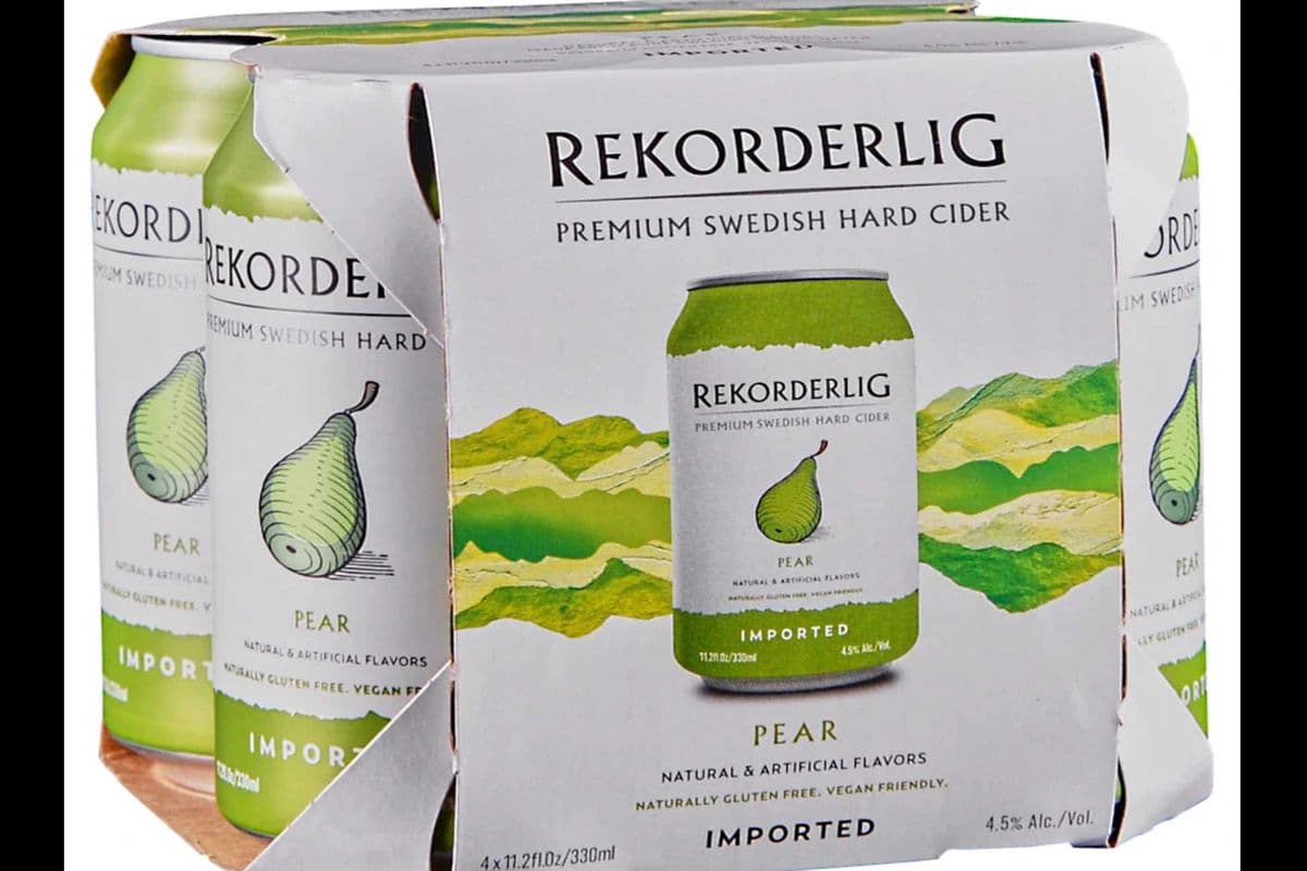 REKORDERLIG PEAR CIDER 4*330ML (1 x 330ML)