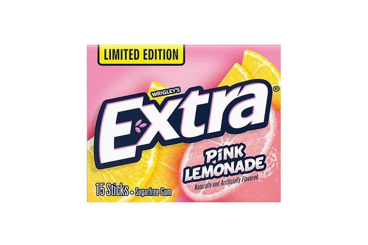 Wrigleys Extra Pink Lemonade 15 Sticks-US