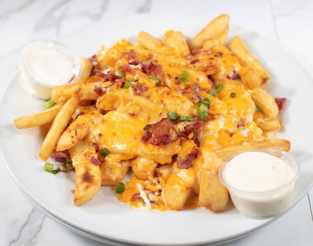 Stacked Cheese Fries
