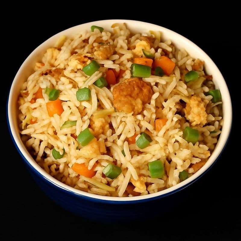 Egg Fried Rice / Riz Frit aux Œufs