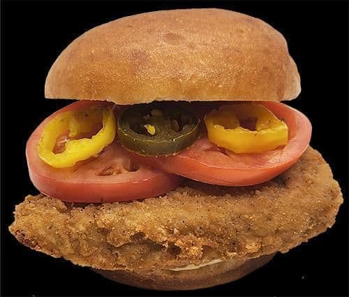 .Crunchy Chicken Burger.
