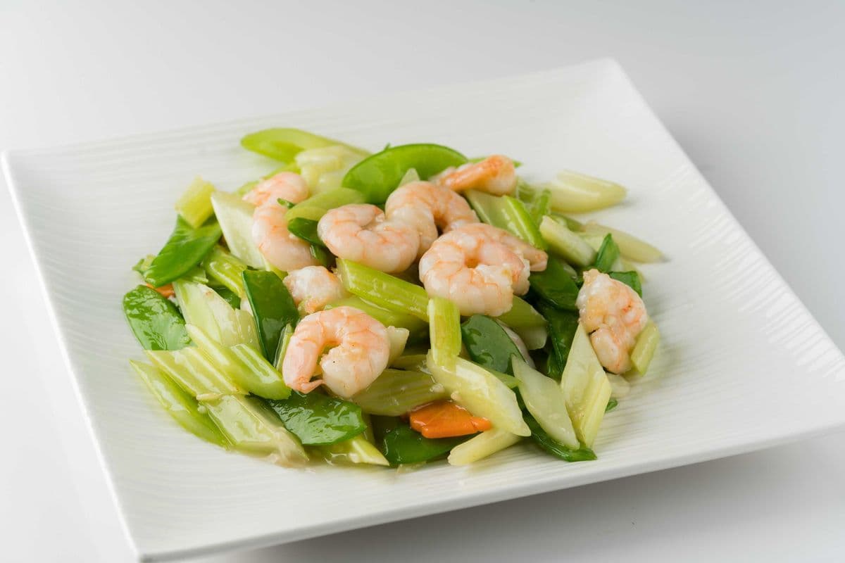 103. Sauteed Crystal Shrimp and Eggplant