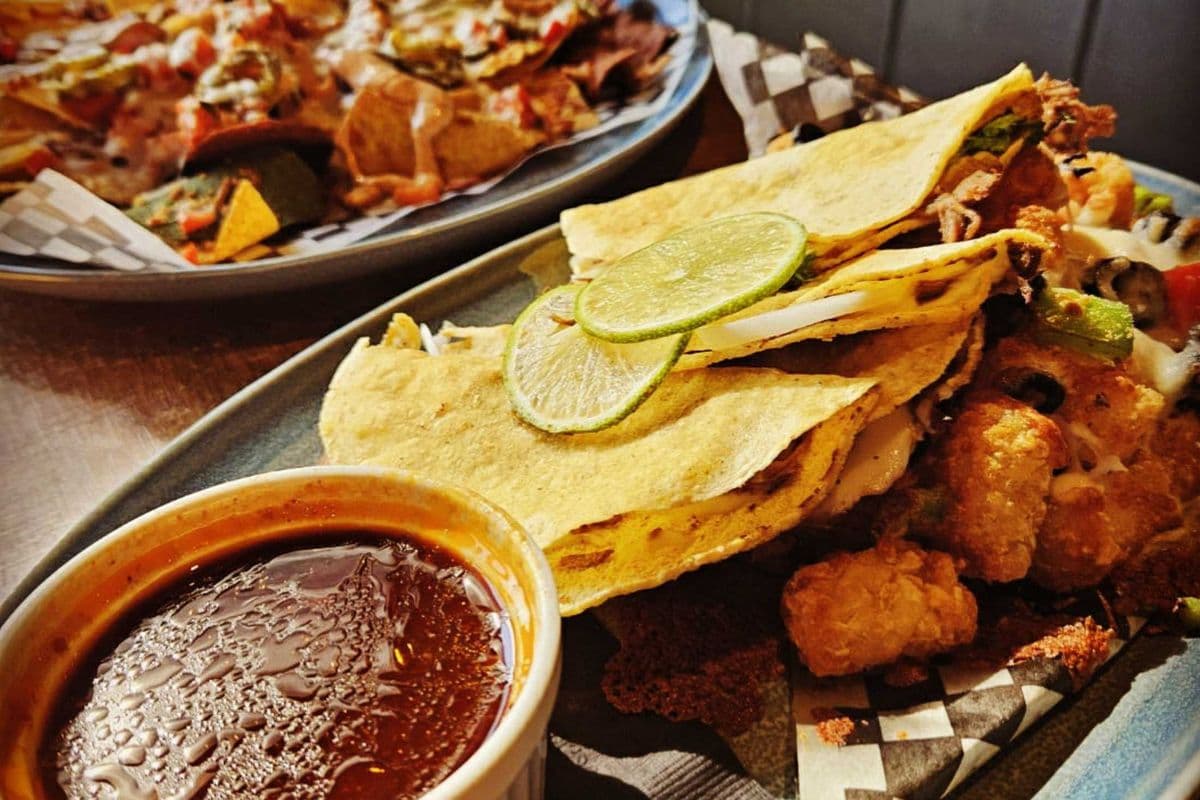 Quesa-Birria tacos