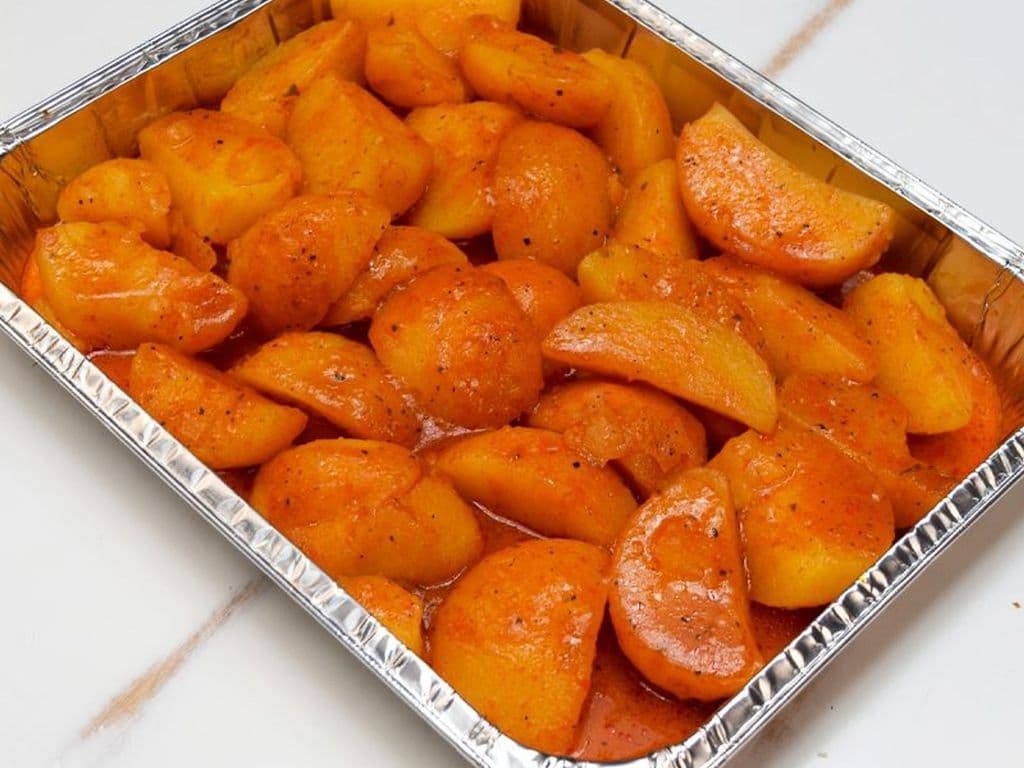 1/4 Tray Mr. Greek Potatoes 