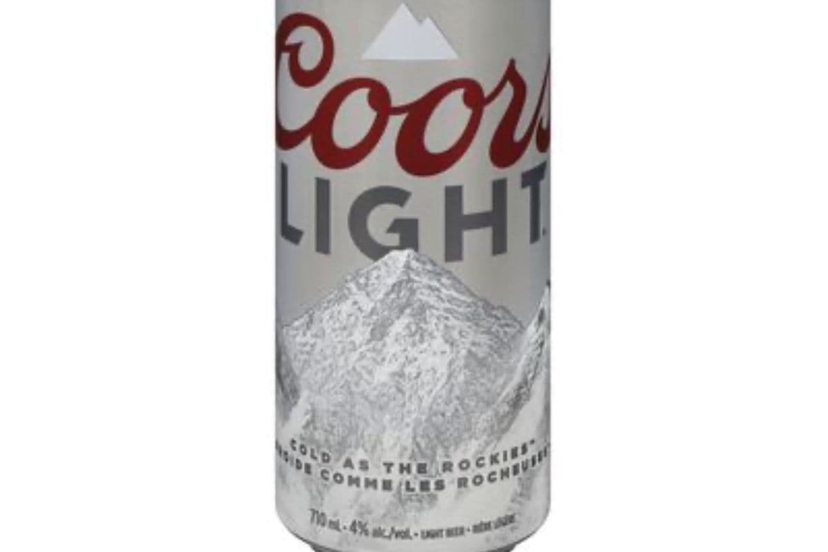 1c Coors Light - 710ml (1 x 710ml)