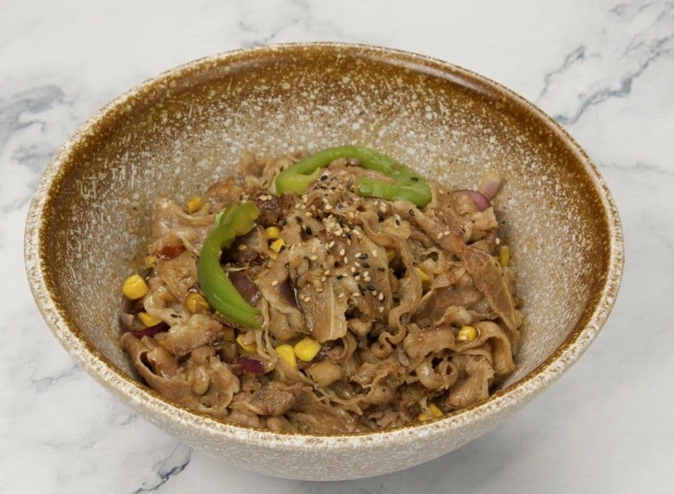Teriyaki Beef on Rice / 一品肥牛飯
