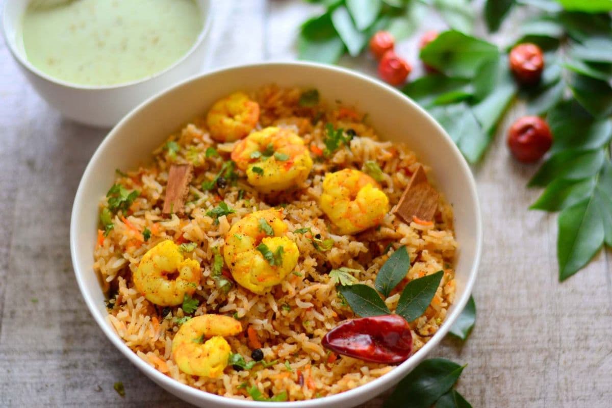 Prawn Biryani