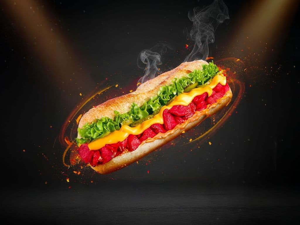 Baguette Au Poulet 