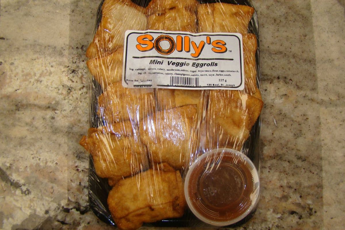 Mini Veggie Egg Rolls