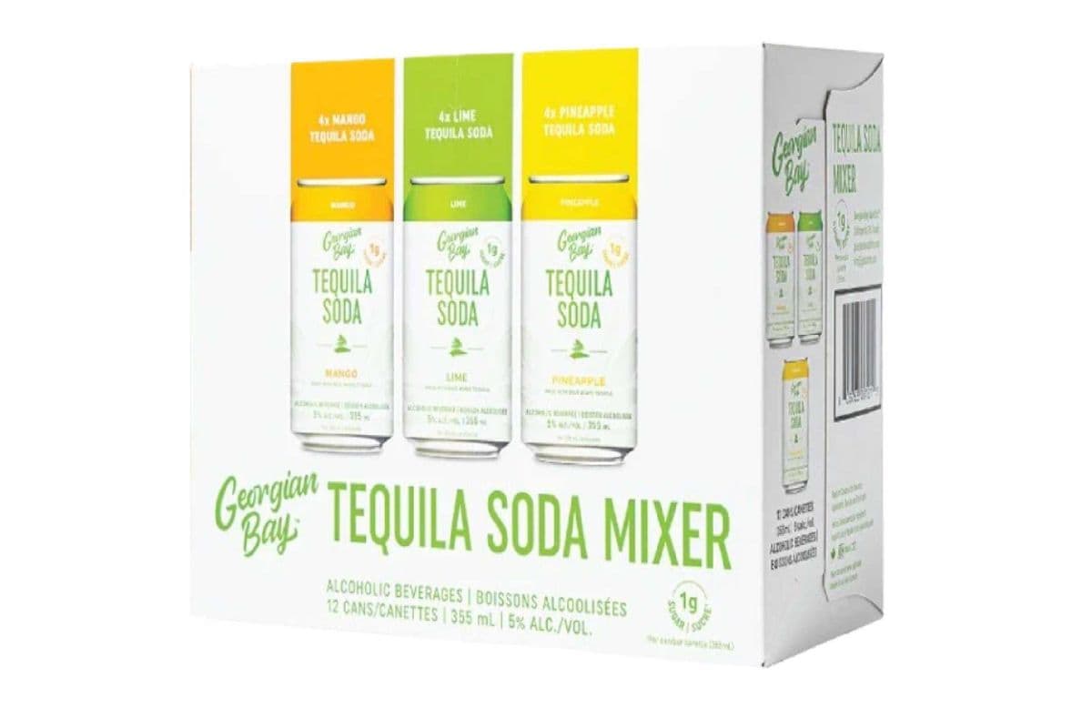 Tequila Soda Mixer Pack (12 x 355 ml)