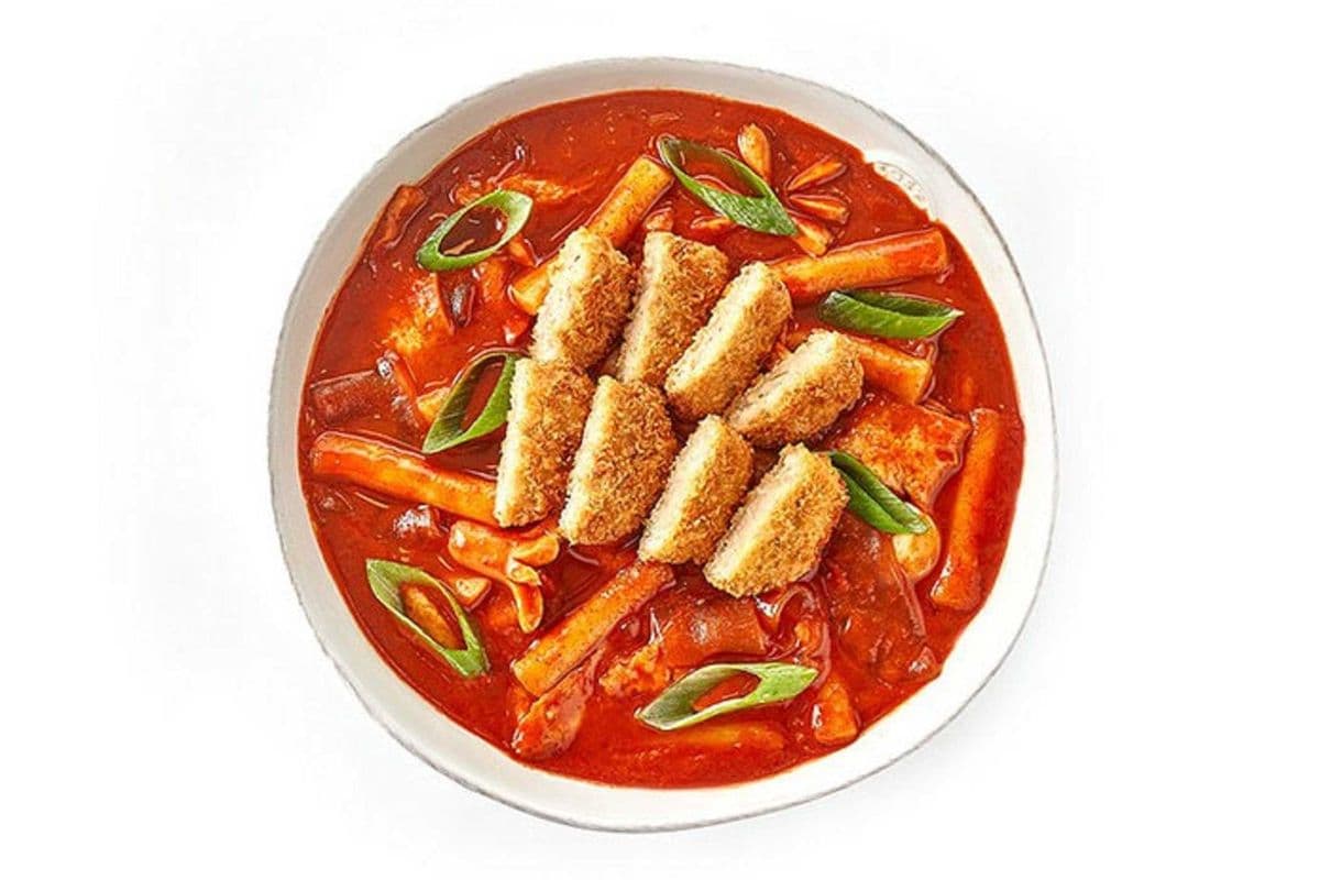 Pork Cutlet + Topokki 돈떡