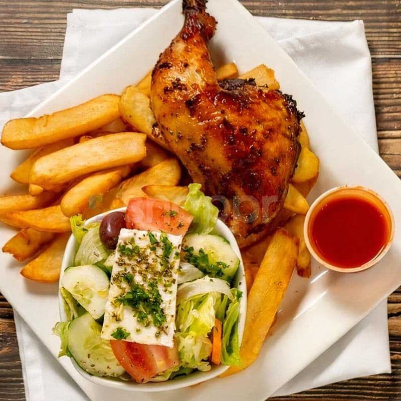 Quart cuisse de poulet portugais