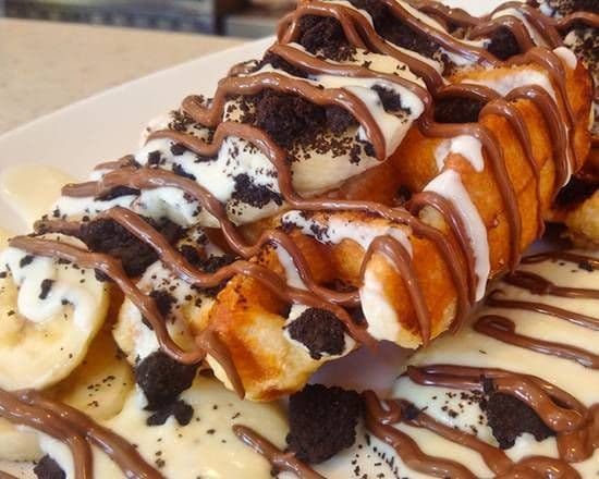 Gaufres à l''Oreo / Oreo Waffles (2)