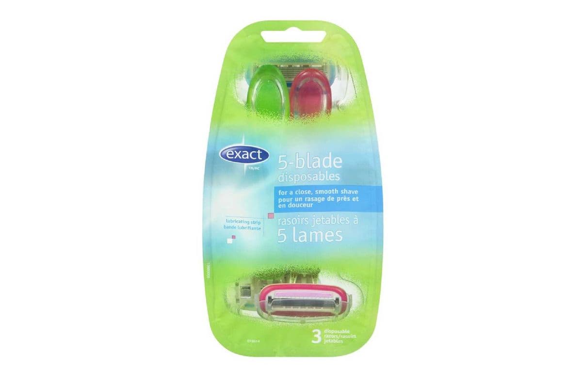 Compliments Women 5 Blade Disposable Razors 3 EA