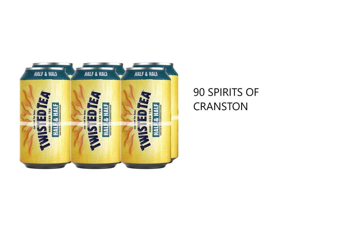 TWISTED TEA HALF & HALF ICED TEA 6 CANS (1 x 6x355ML)