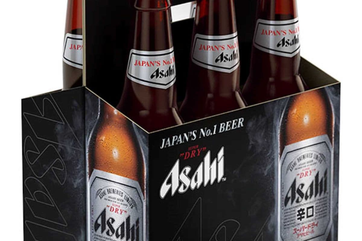 Asahi Super Dry Lager - 6x330mL Bottles (6 x 330 ml)