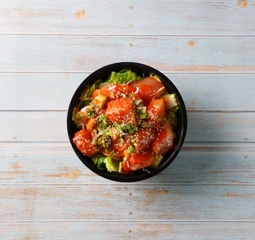 Spicy Tuna or Salmon Rice Bowl