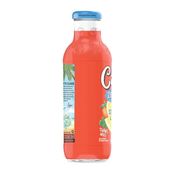 Calypso Limonade Fraise ZERO 473ml/ Calypso Strawberry Lemonade 473ml