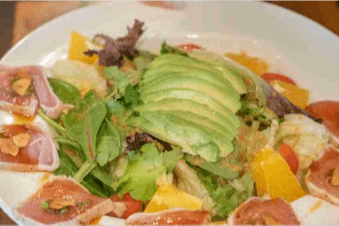 Tuna Tataki Avocado Salad