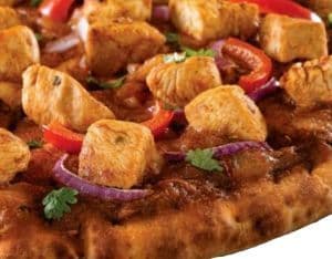AUTHENTIC BUTTER CHICKEN PIZZA