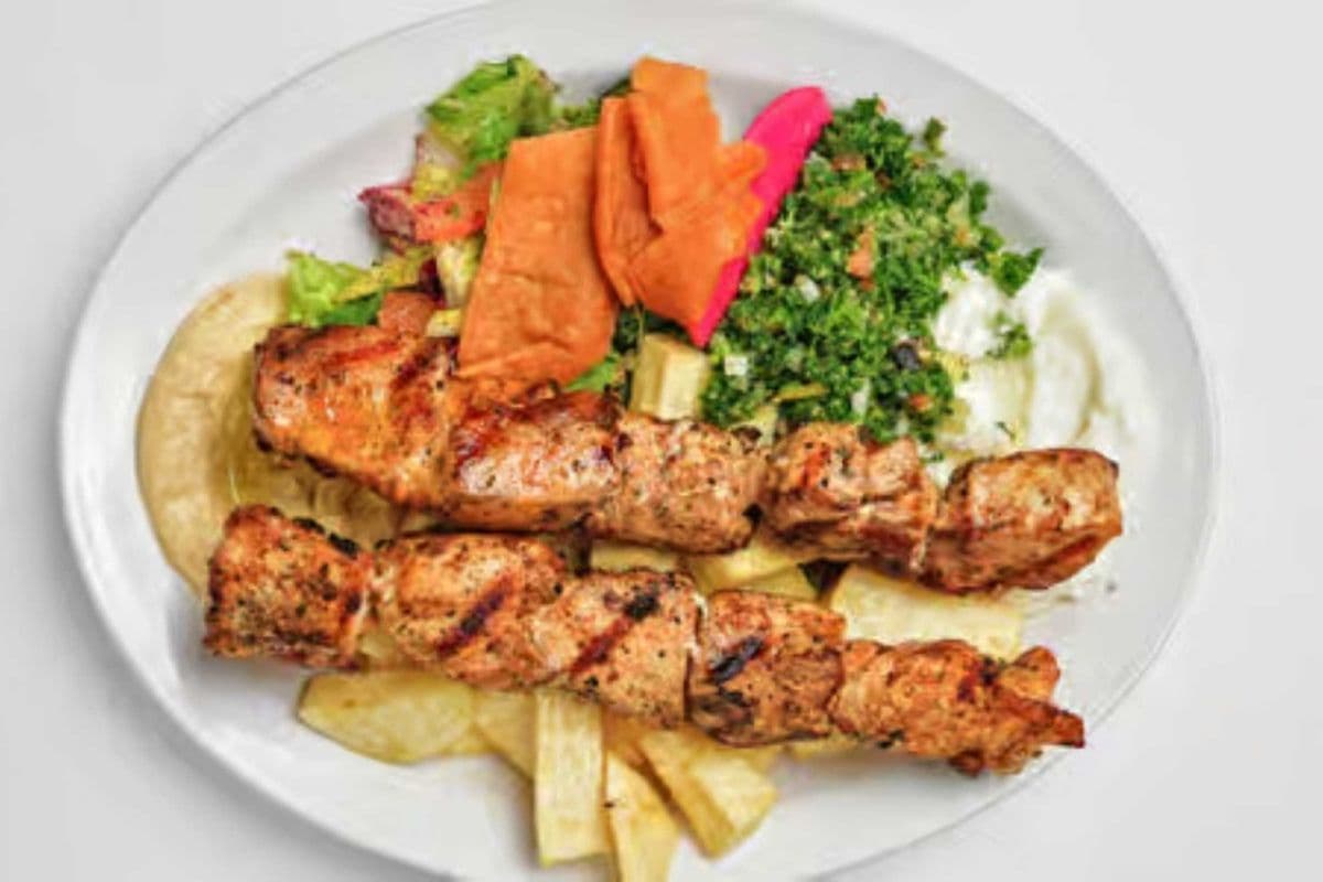 5. Grilled Chicken Sheesh Tawook (2 pcs)