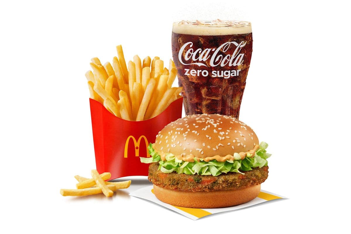 Spicy McVeggie Extra Value Meal [800-1010 Cals]