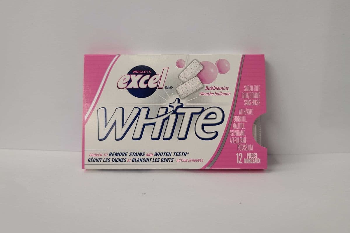Excel White Bubblemint (12pc)